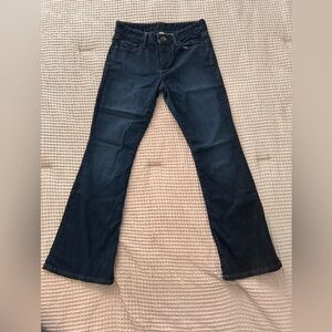 Banana Republic Dark Blue Flare Jeans